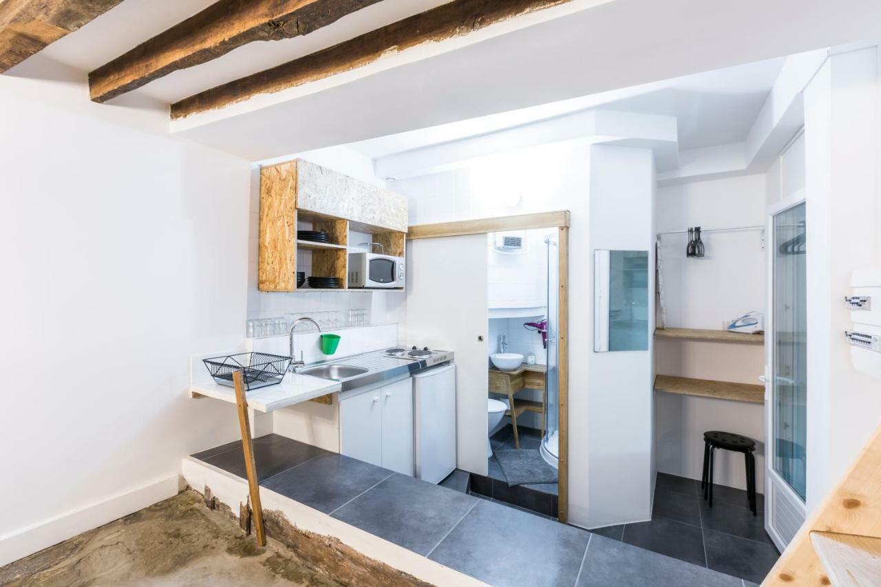 شقة باريس  في Charming 20M² Near Le Marais المظهر الخارجي الصورة