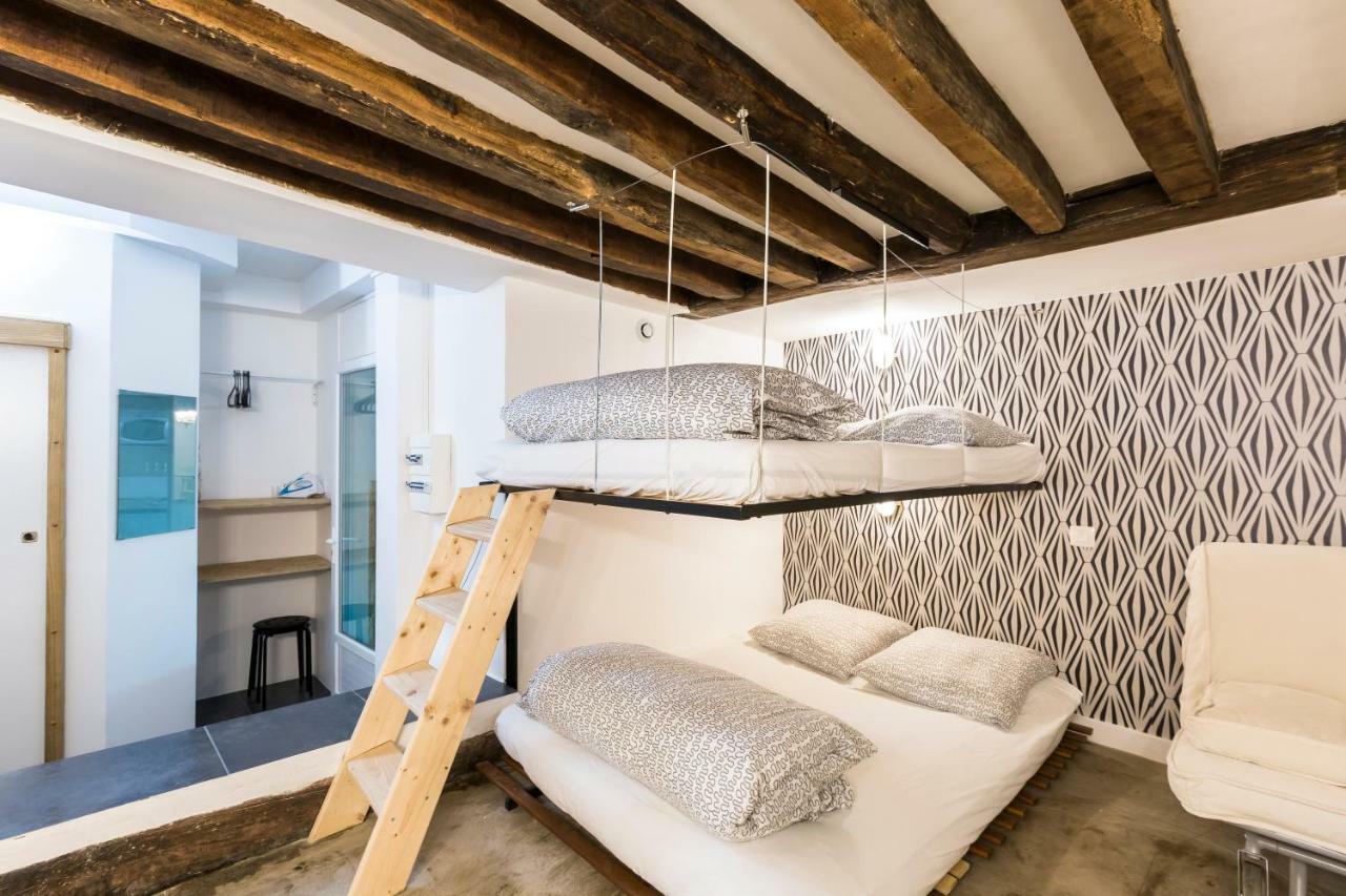 شقة باريس  في Charming 20M² Near Le Marais المظهر الخارجي الصورة
